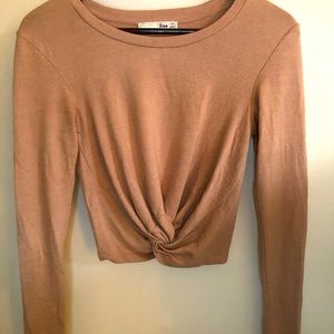 Dusty Rose Wilfred Crop Top